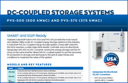 Solectria DC-Coupled Storage Systems