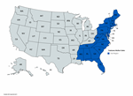 Motion - East Region Map