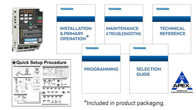 GA500 AC Drive Product Instructions